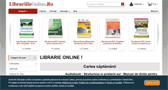 Desktop Screenshot of librariileonline.ro